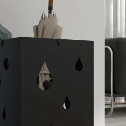 4Goodz Paraplustandaard Staal - Zwart