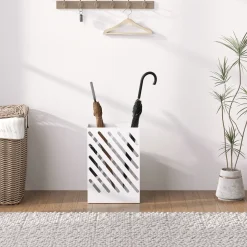 4Goodz Paraplustandaard Staal - Wateropvangbak - Staal - Wit