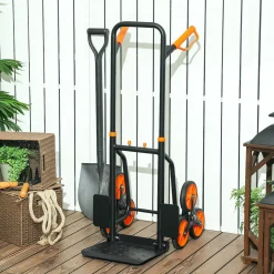 4goodz Steekkar Trappenloper Opvouwbaar - Stalen Frame - Max. 120 Kg