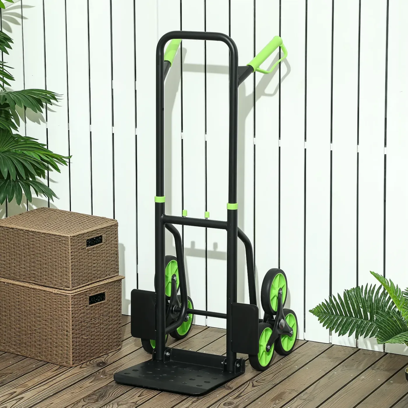 4Goodz Steekkar Trappenloper Opvouwbaar - Stalen Frame - Max. 120 Kg