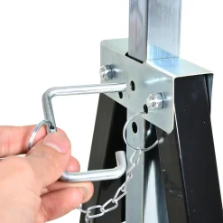 4goodz 2 Stuks Zaagbok Schragen Verstelbaar Opvouw 80-130cm Tot 200kg