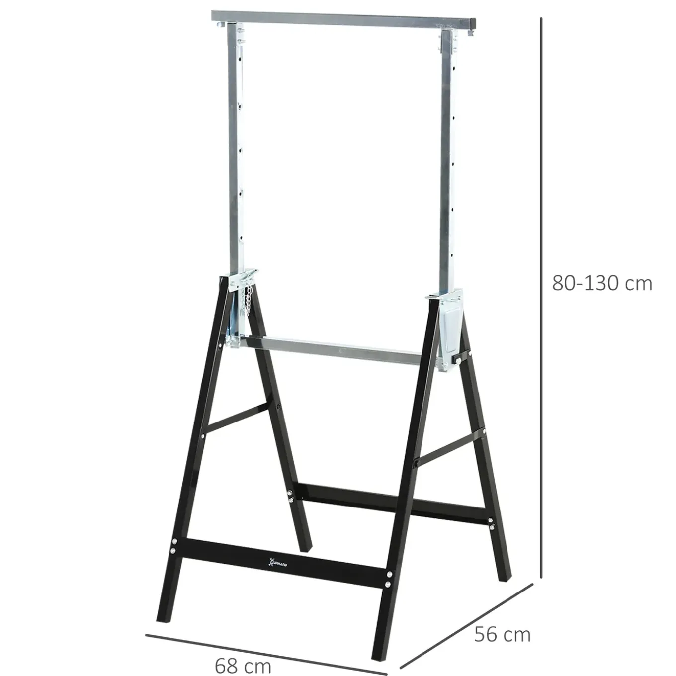 4goodz 2 Stuks Zaagbok Schragen Verstelbaar Opvouw 80-130cm Tot 200kg