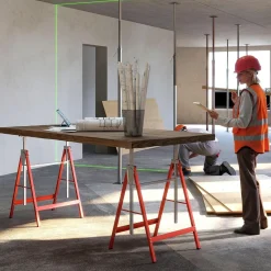 4Goodz 2 Stuks Zaagbok Schragen Verstelbaar Opvouw 80-130cm Tot 200kg