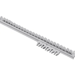 Overig Gordijnrail - Plus - Uitschuifbaar - Wit - 260-500 cm