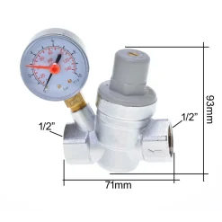 Goshe water drukverlager van G1/2, vrouwtje, voor 15mm leiding