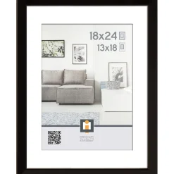 Overig Goteborg L11 Fotolijst zwart hout 18x24cm