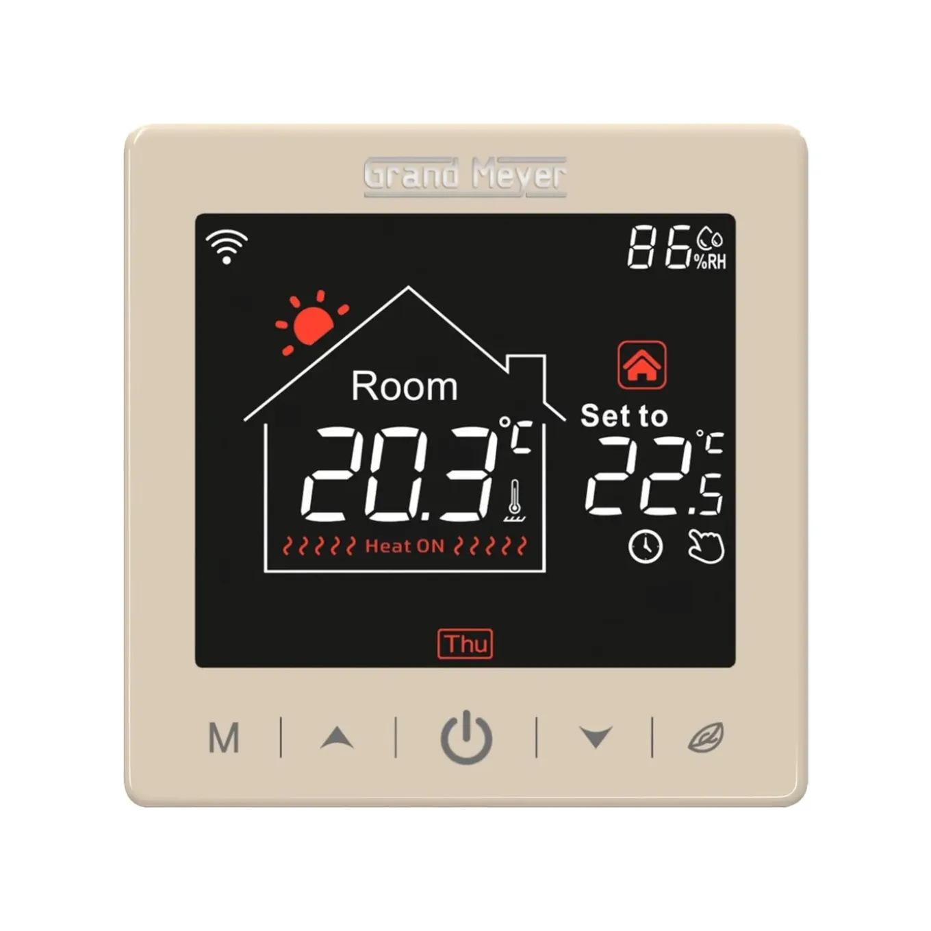 Grand Meyer Elektrische Vloerverwarmingsset 2 M², 200 W/m² + Sn-15 Thermostaat
