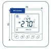 Grand Meyer Programmeertbare Wi-fi Thermostaat W350, 16a, 230 V, Wit
