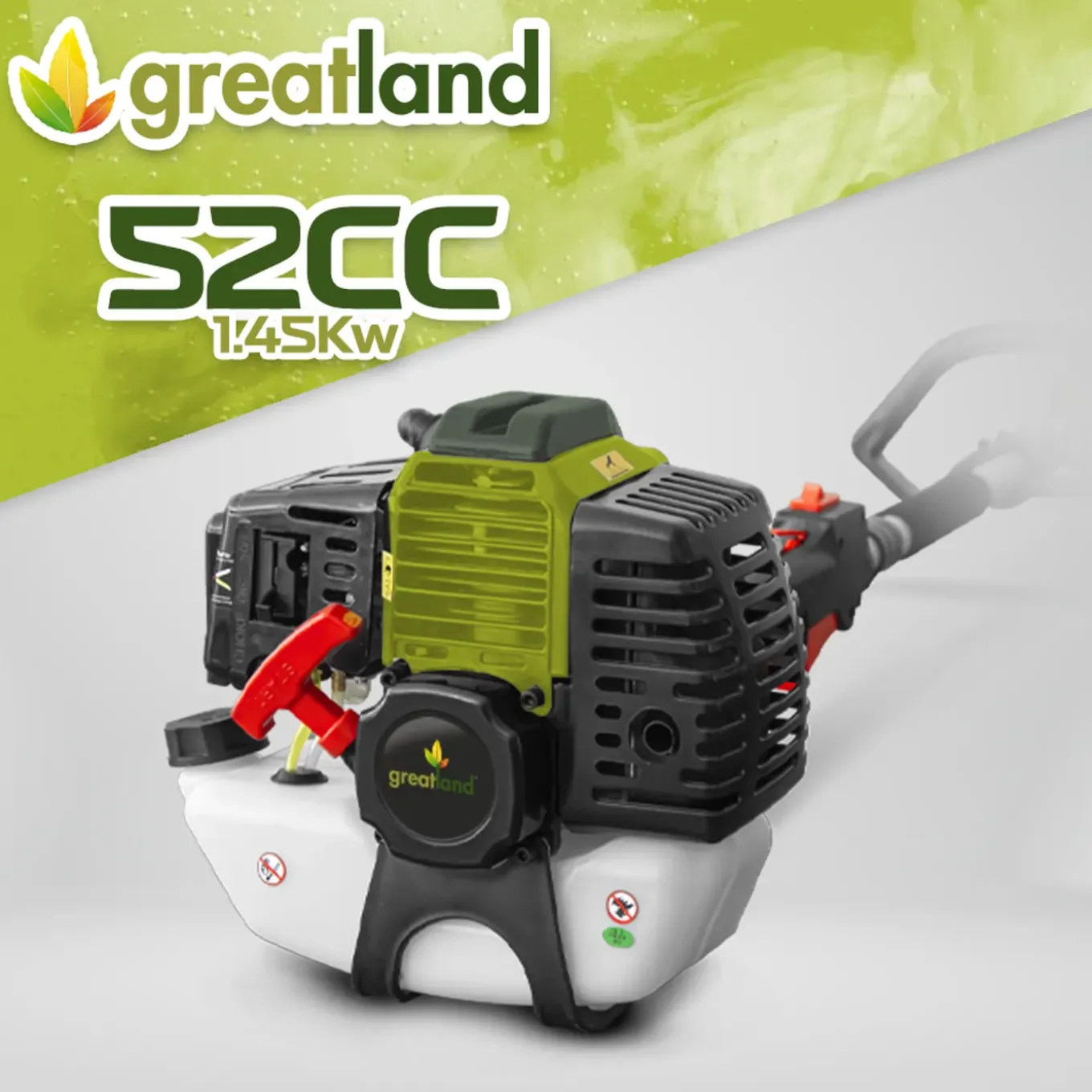 Greatland - 52cc 4-in-1 Multifunctioneel Hittegereedschap
