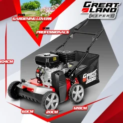 Greatland - Thermische Verticuteermachine 212 Cc - Werkbreedte 40 Cm