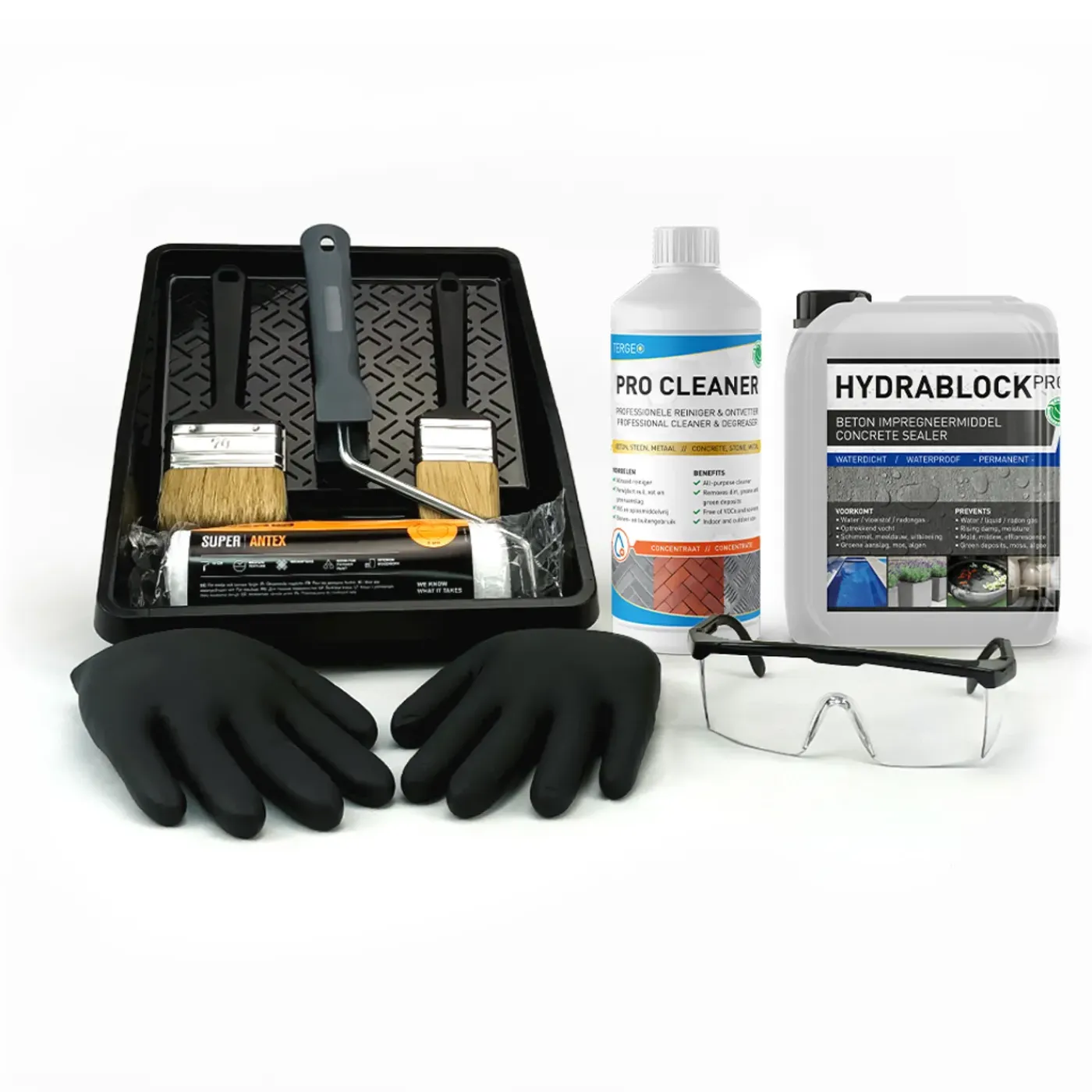GreenSeal Solutions Greenseal - Beton Impregneermiddel - Hydrablock Pro 2.5L / 10m² + Betonreiniger + Impregneerpakket