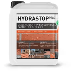GreenSeal Solutions Greenseal - Hydrastop Pro - Gevel impregneermiddel, Dakpannen, Schoorsteen impregneren - 2.5L / 15m²