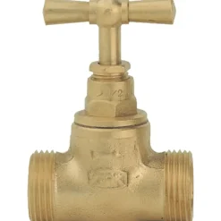 Grk - Dubbele Buitenkraan - Voor Leidingaansluiting, Zonder Schouder - 15x21 Mm