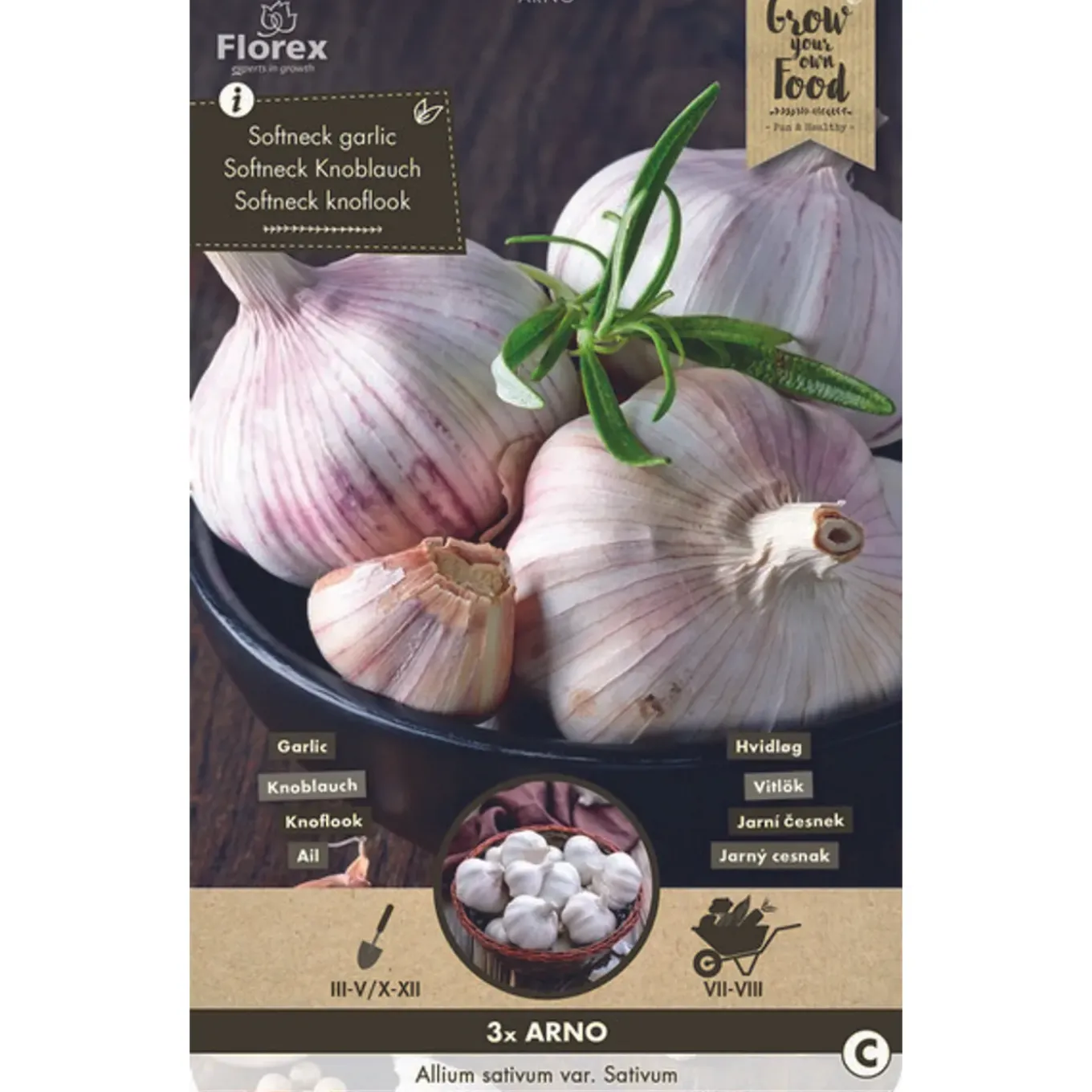 Groentezaden Knoflook - Arno - 200g