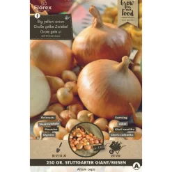 Groentezaden Uien - Stuttgarter Riesen - 250g