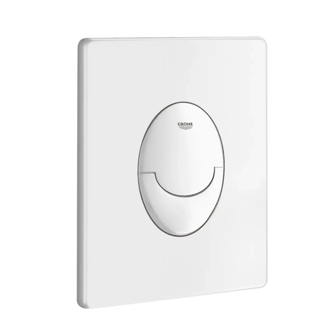 Grohe Bedieningspaneel Start - Kunststof - Wit - Tweeknops - 16,5x12cm