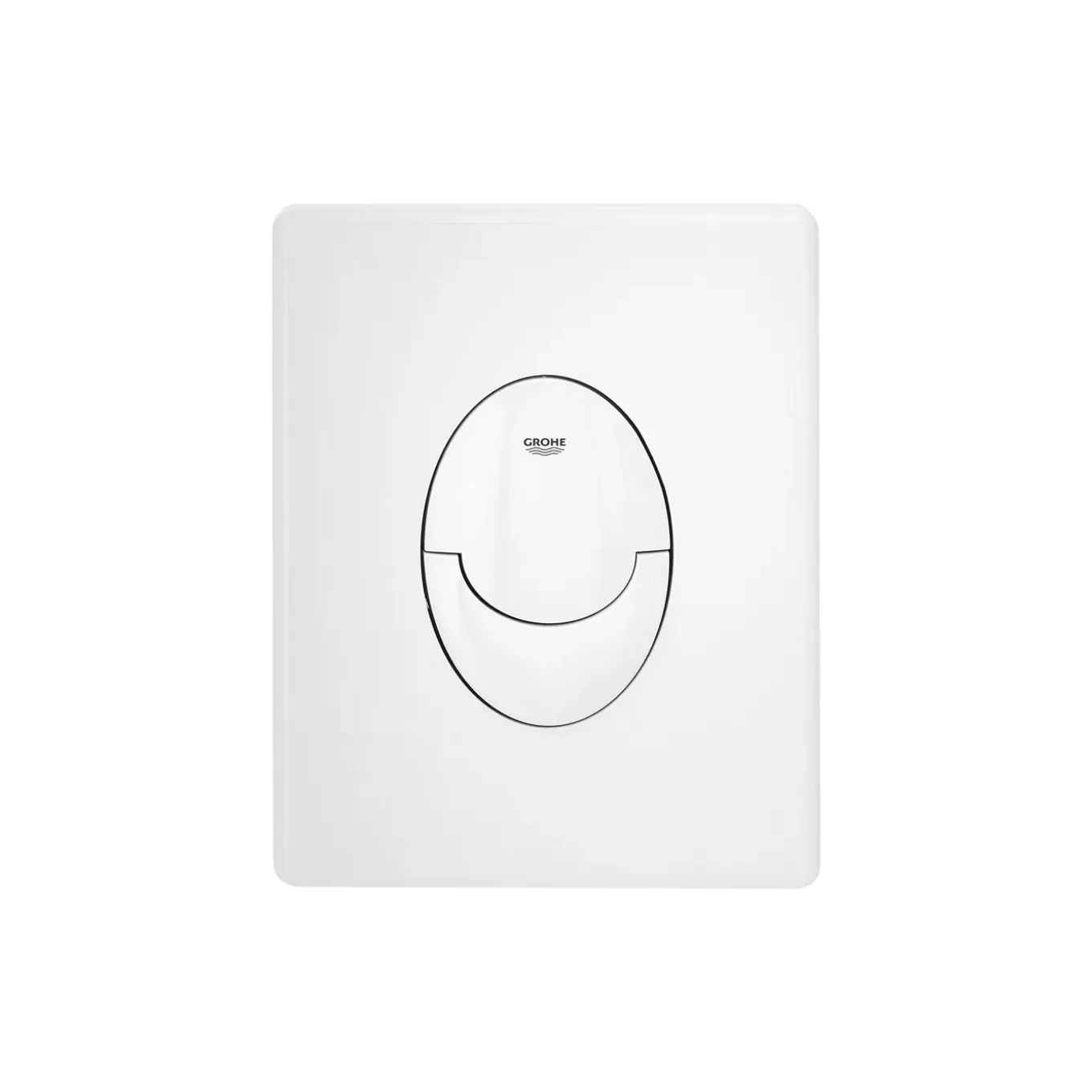 Grohe Bedieningspaneel Start - Kunststof - Wit - Tweeknops - 16,5x12cm