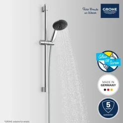 Grohe douchegarnituur Start Alira – 3 straalsoorten