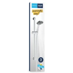 Grohe doucheset Vitalio Joy 110mm 3 stralen chroom
