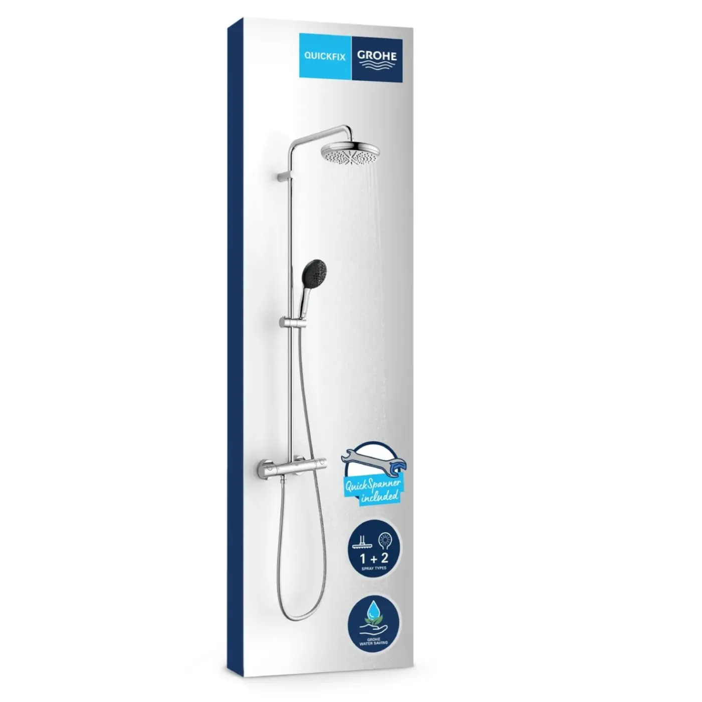 Grohe douchesysteem Start Alira met kraan