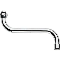 Grohe Draaibare S-uitloop - Met Straalregelaar - 3/4 Inch - 150mm - Chroom