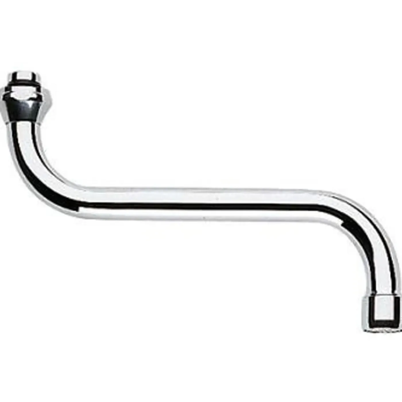Grohe Draaibare S-uitloop - Met Straalregelaar - 3/4 Inch - 150mm - Chroom
