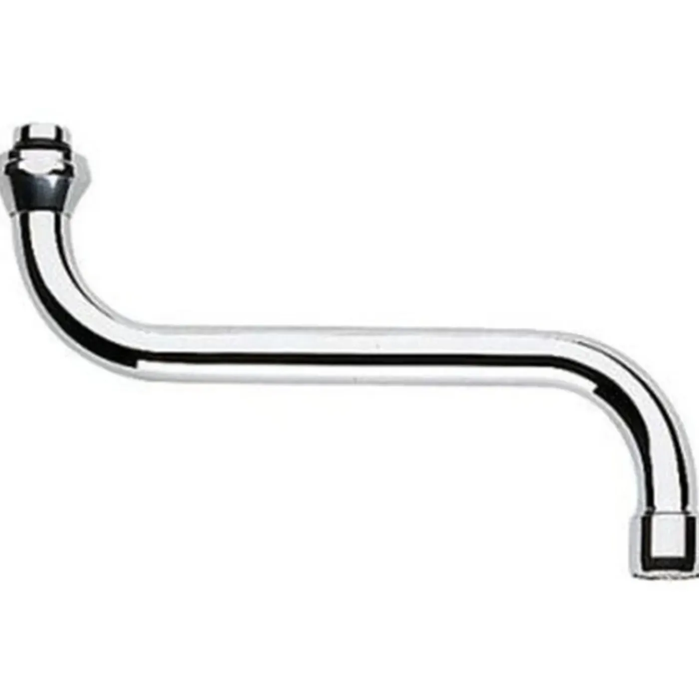 Grohe Draaibare S-uitloop - Met Straalregelaar - 3/4 Inch - 150mm - Chroom