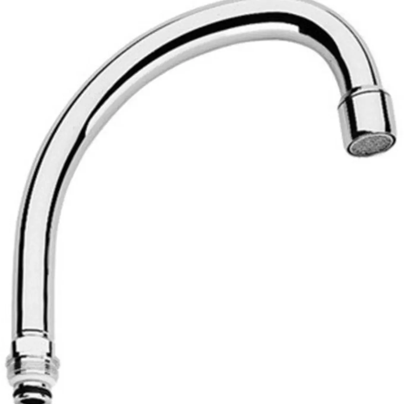 Grohe - Draaibare Uitloop Voor Ergot-kraan - Stop Voor Adria, Draaibaar - Buitendraad M 22x1