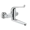 Grohe Eurosmart Care Veiligheidswandkraan - Draaibare Uitloop - Chroom