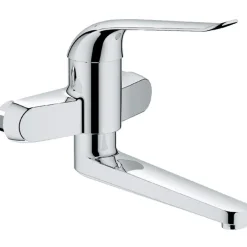 Grohe Eurosmart Care Wandkraan - Met Draaibare Uitloop 21,9cm - Chroom