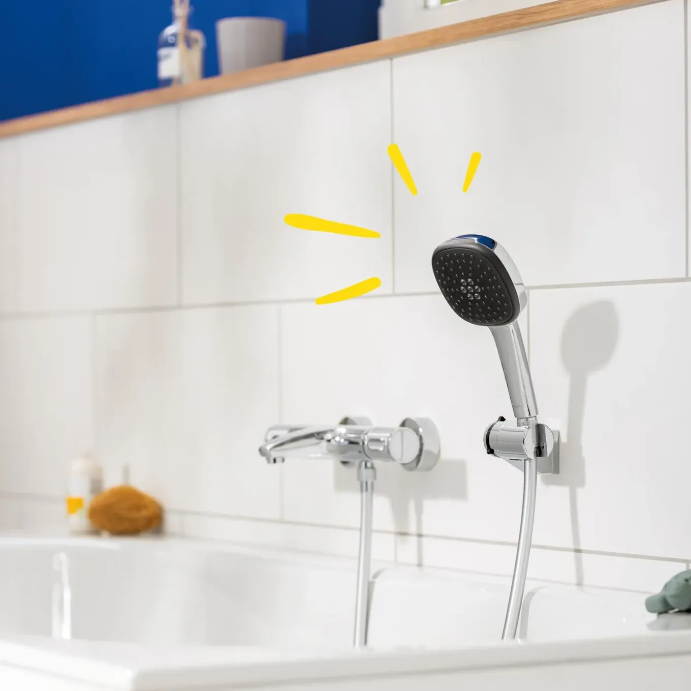 GROHE Handdouche Vitalio Comfort - 110mm - 3 Stralen - Chroom