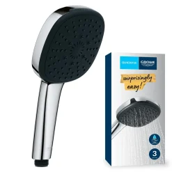GROHE Handdouche Vitalio Comfort - 110mm - 3 Stralen - Chroom