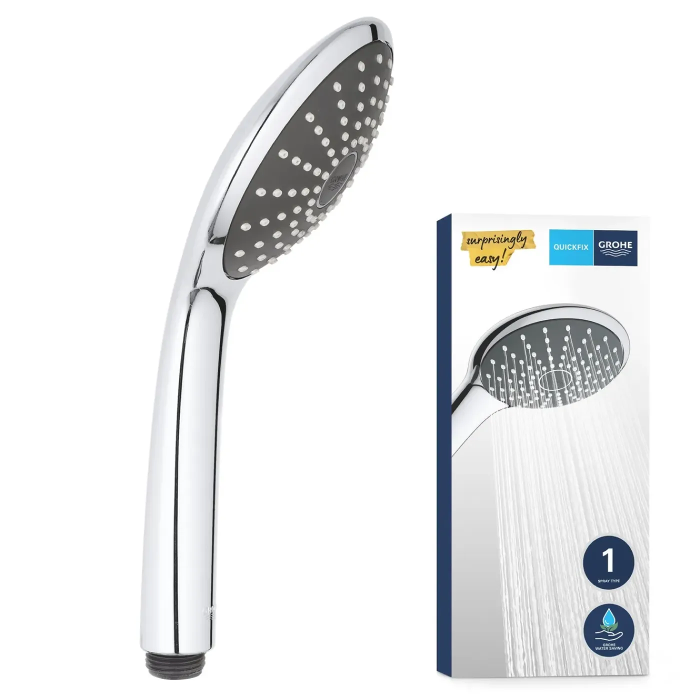 Grohe Handdouche Vitalio Joy - 110mm - 1 Straal - Chroom