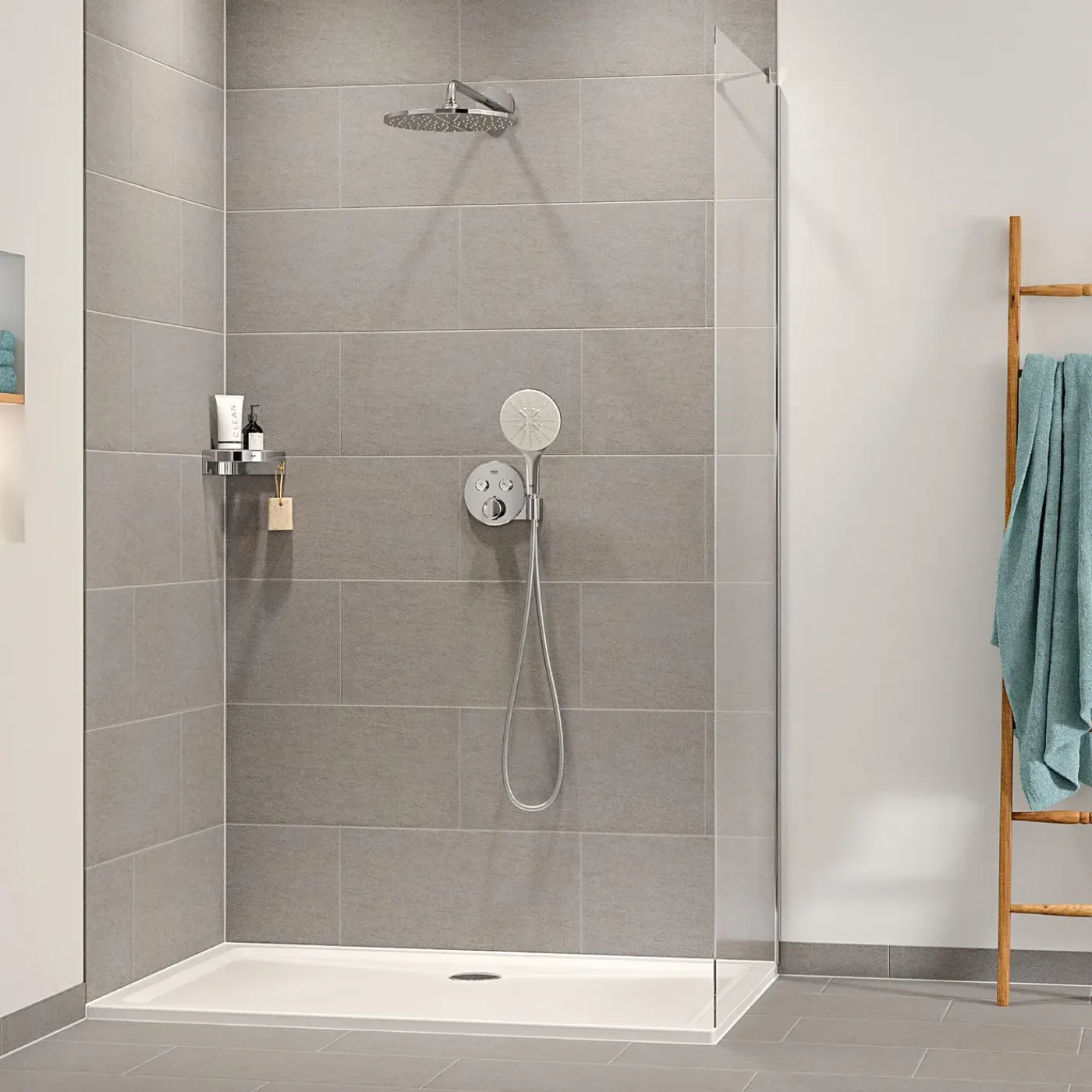 Grohe Handdouche Vitalio SmartActive - 150mm - 3 Stralen - Chroom