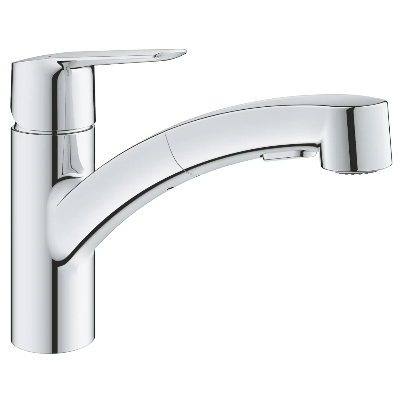 Grohe QuickFix Start Keukenmengkraan met uittrekbare handdouche Chroom