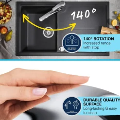 Grohe QuickFix Start Keukenmengkraan Supersteel