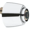 Grohe S-koppeling - Met Rozet - Afsluitbaar - Per Stuk - 1/2x3/4 Inch - Verstelbaarheid 12,5mm