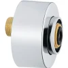Grohe S-koppeling - Met Schuifrozet - 1/2x3/4 Inch - Verstelbaarheid 7.5mm - Chroom