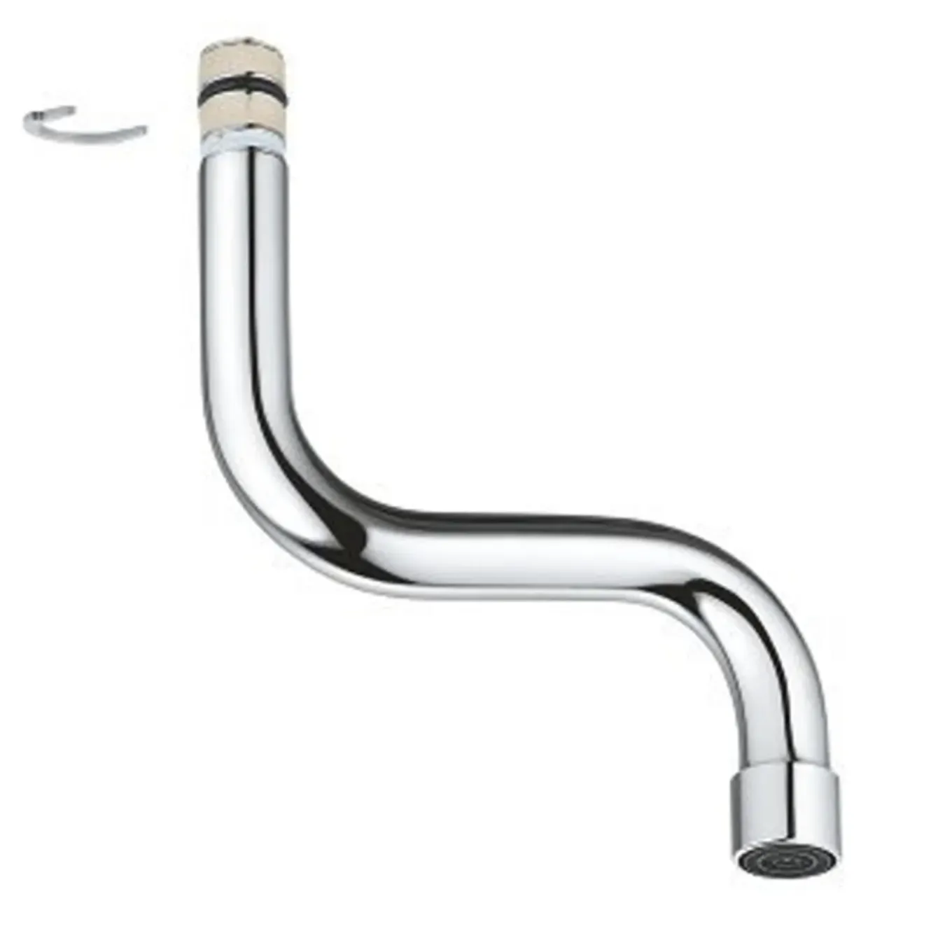 Grohe S-uitloop - Chroom