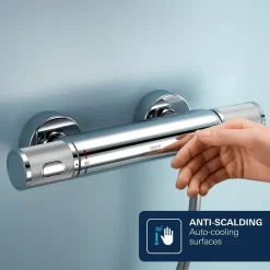 Grohe Thermostatische Douchekraan Precision Feel - CoolTouch - Chroom - 15 cm