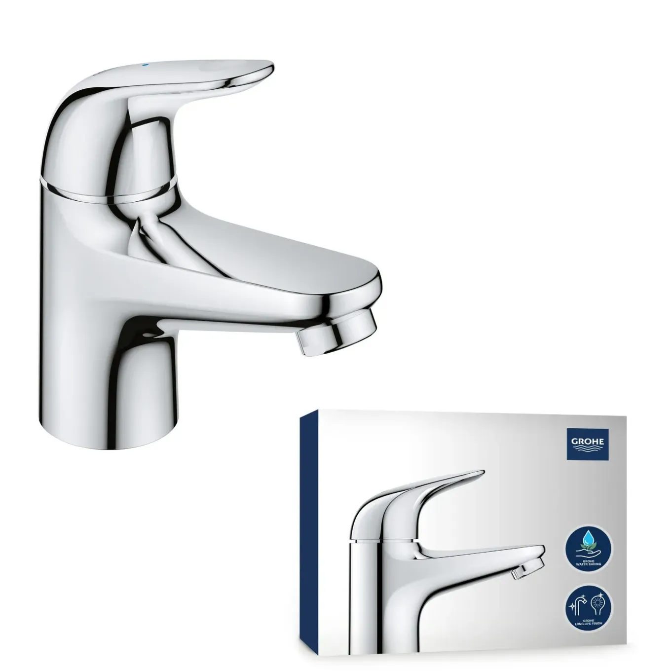GROHE Toiletkraan Swift - Chroom - 12,8cm