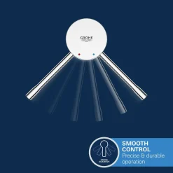 Grohe Wastafelmengkraan Essence - EcoJoy - Draaibaar - Chroom - 19,3cm