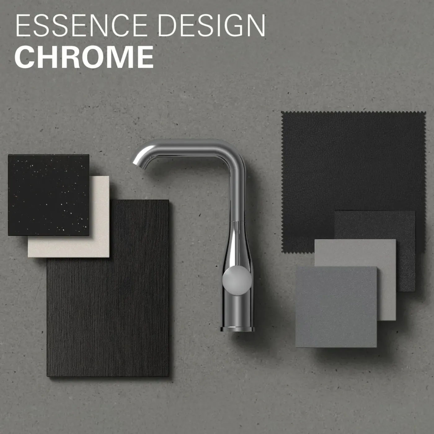 Grohe Wastafelmengkraan Essence - EcoJoy - Draaibaar - Chroom - 19,3cm