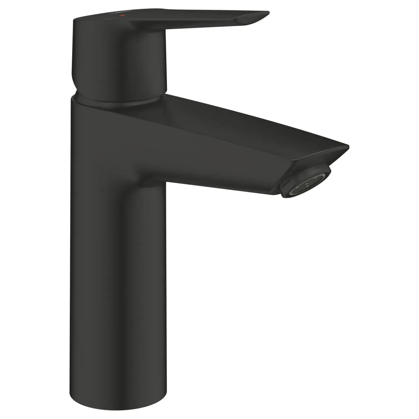 GROHE Wastafelmengkraan Start - Zwart Mat - 12,1cm