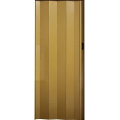 Grosfillex vouwdeur 'Una' - PVC - licht hout - 205x84cm