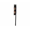 GS Quality Products GS Rubberen Bezem - Kappersbezem - Vloerwisser met Steel - 68-120 cm - Zwart
