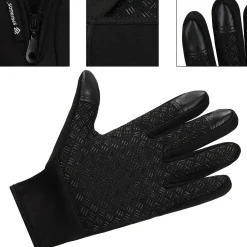 Springos Handschoenen - Touch - Zwart - Nylon - Unisex - Maat S
