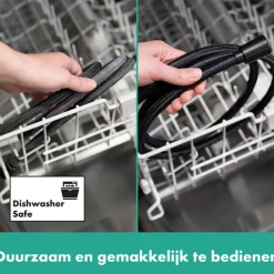 Hansgrohe Designflex Textiel - Doucheslang - 160cm - Geborsteld Brons