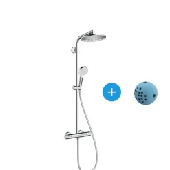Hansgrohe - Douchepijp Crometta S - Enkele Straal, Ecosmart Technologie - 240 Mm