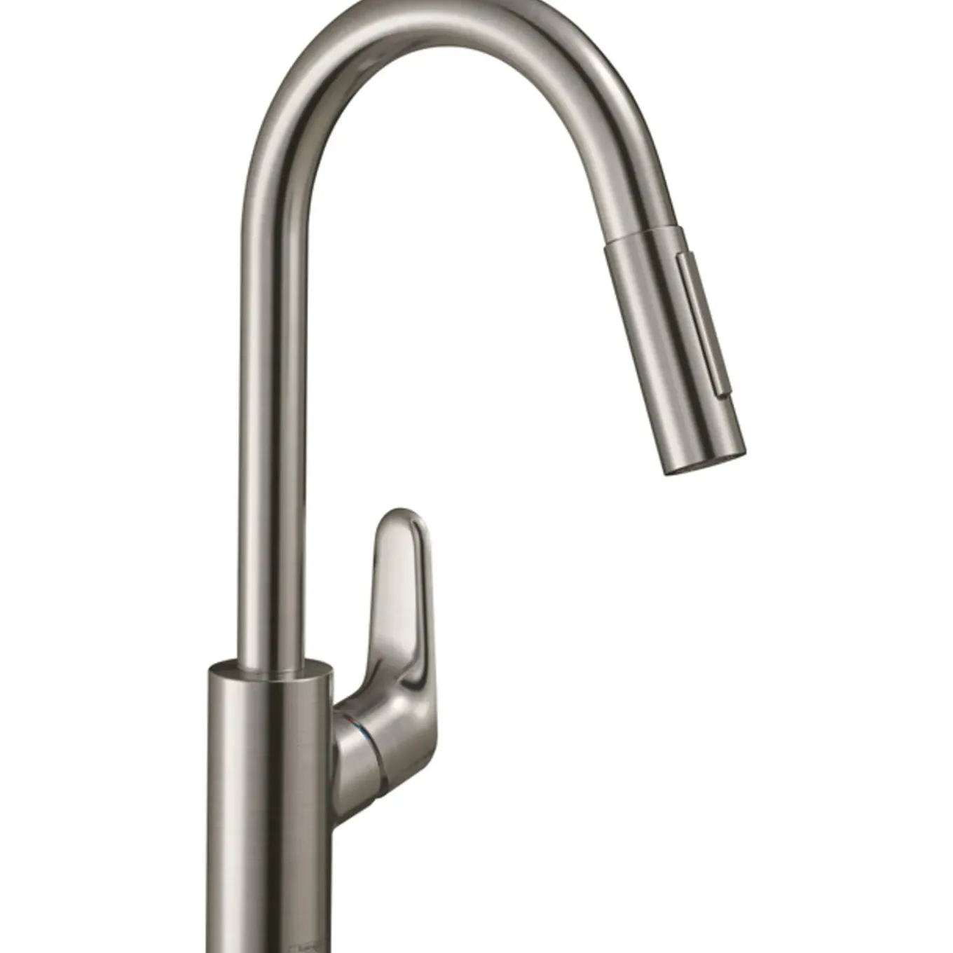 Hansgrohe Focus M41 Eengreeps Keukenmengkraan - 240 Met Uittrekbare Vuistdouche - 2 Straalsoorten